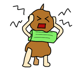 Chicken Pieces and Leek Man sticker #6803104