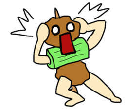 Chicken Pieces and Leek Man sticker #6803105