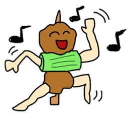 Chicken Pieces and Leek Man sticker #6803112