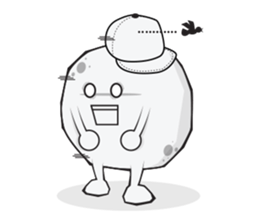 Average day of Mr.Moon sticker #6803333