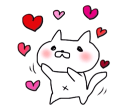 A kitty goes! sticker #6803777