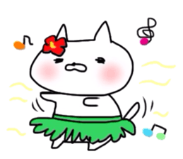 A kitty goes! sticker #6803782