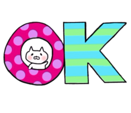 A kitty goes! sticker #6803797