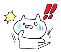 A kitty goes! sticker #6803804