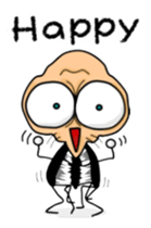 Beans old man English sticker sticker #6803817