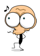 Beans old man English sticker sticker #6803822