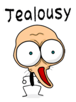 Beans old man English sticker sticker #6803839