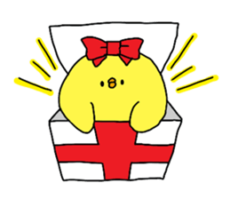 Chick chick dance 2 sticker #6804044