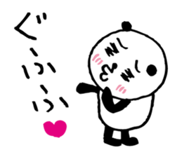 Every day of a panda41 sticker #6804285