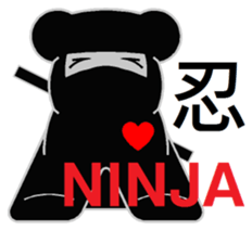 Ninja / Lucky Bear sticker #6804768