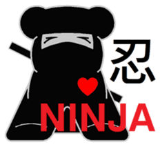 Ninja / Lucky Bear sticker #6804768