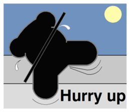 Ninja / Lucky Bear sticker #6804786