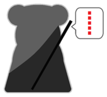 Ninja / Lucky Bear sticker #6804789