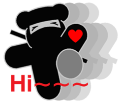 Ninja / Lucky Bear sticker #6804795