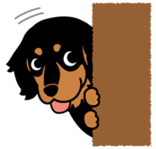 Love DACHS - BlackTans sticker #6805222