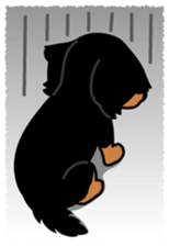 Love DACHS - BlackTans sticker #6805230