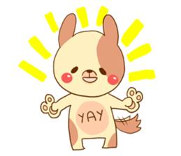 Puppy! sticker #6805435