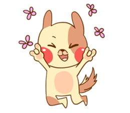 Puppy! sticker #6805437