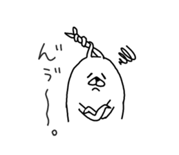 He is like a rabbit. sticker #6805572