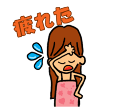 Hawaii Girl Loha~ sticker #6806023