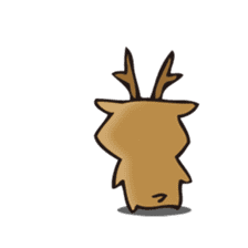 Be with deer Plus+ sticker #6806064
