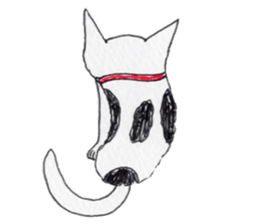 Cat graffiti 1 by Haruka sticker #6806185