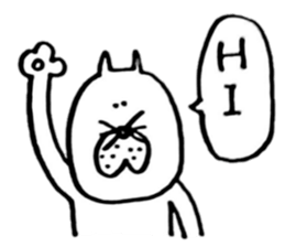 useful cat's kawaii  sticker sticker #6806248