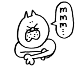 useful cat's kawaii  sticker sticker #6806250