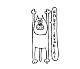 useful cat's kawaii  sticker sticker #6806251