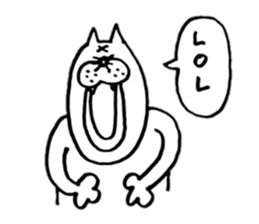 useful cat's kawaii  sticker sticker #6806252