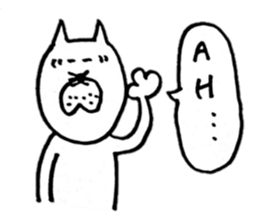 useful cat's kawaii  sticker sticker #6806256