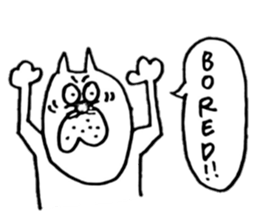 useful cat's kawaii  sticker sticker #6806258