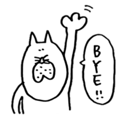 useful cat's kawaii  sticker sticker #6806259