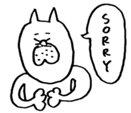useful cat's kawaii  sticker sticker #6806261