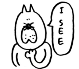 useful cat's kawaii  sticker sticker #6806266