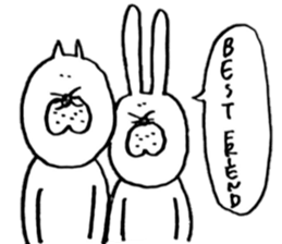 useful cat's kawaii  sticker sticker #6806267