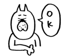 useful cat's kawaii  sticker sticker #6806268