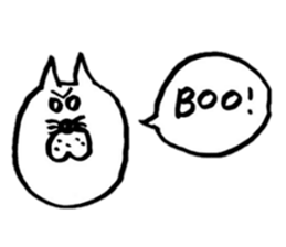 useful cat's kawaii  sticker sticker #6806269