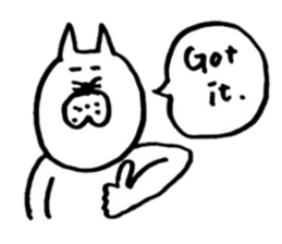 useful cat's kawaii  sticker sticker #6806278