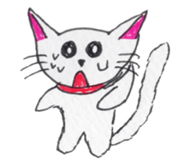 Cat graffiti 2 by Haruka sticker #6806377