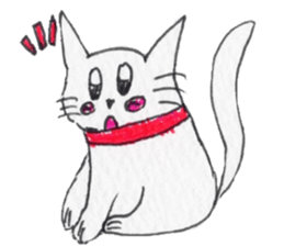 Cat graffiti 2 by Haruka sticker #6806382