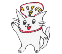 Cat graffiti 2 by Haruka sticker #6806383
