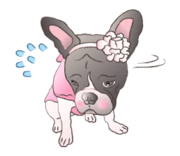 Emma Princess (French Bulldog) sticker #6806574