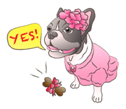 Emma Princess (French Bulldog) sticker #6806580