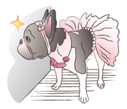 Emma Princess (French Bulldog) sticker #6806600