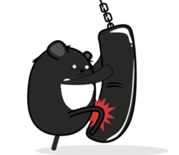 Mr.Bear's Best friend sticker #6806667