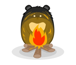 Mr.Bear's Best friend sticker #6806670