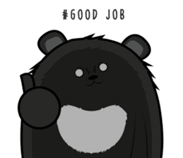 Mr.Bear's Best friend sticker #6806683