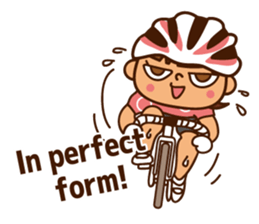 Yes, Triathlon (The female volume) sticker #6806776