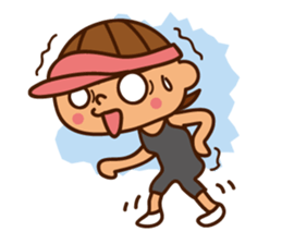 Yes, Triathlon (The female volume) sticker #6806783